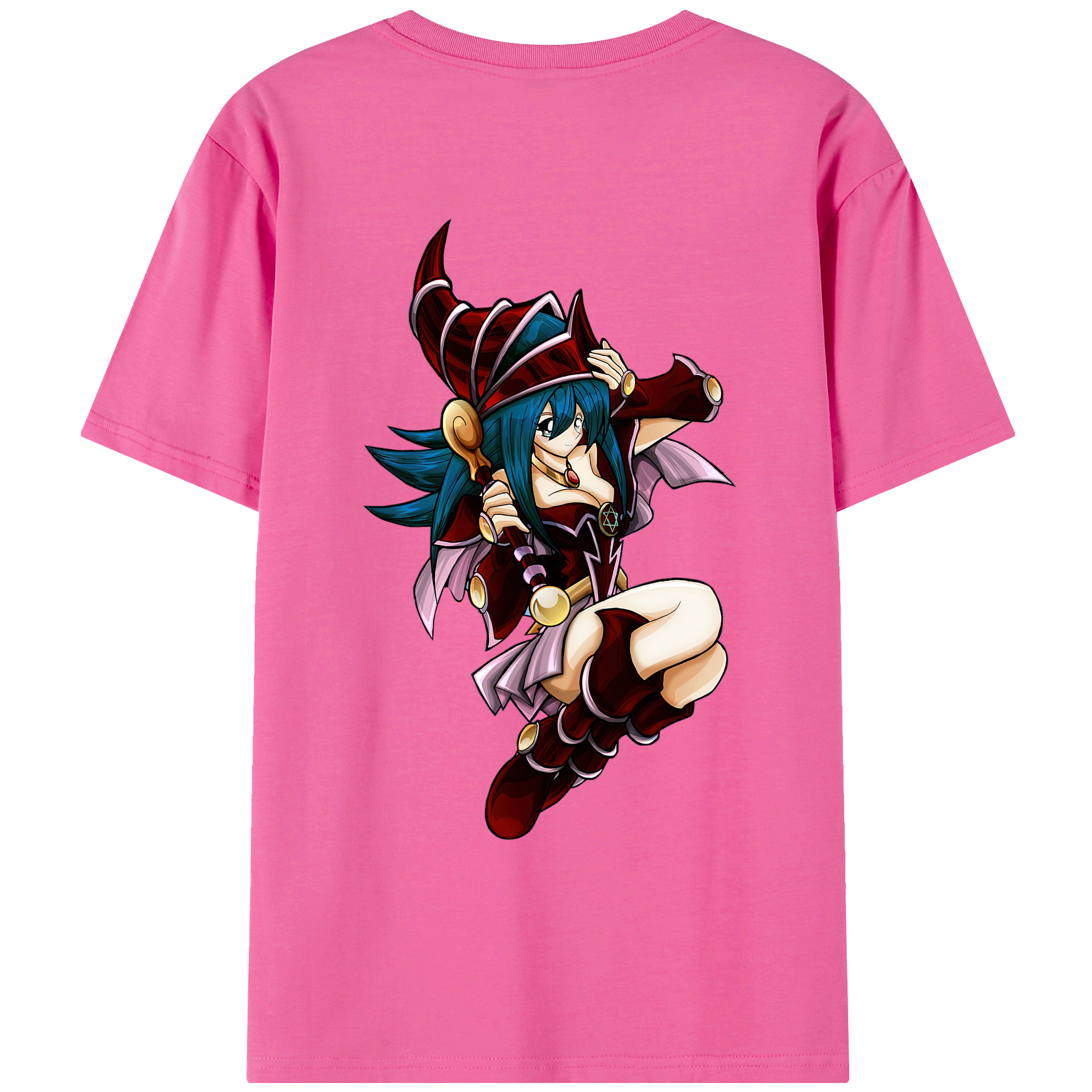 （画像用） 遊☆戯☆王 Yu-Gi-Oh! レディース半袖Tシャツ(バックプリント)